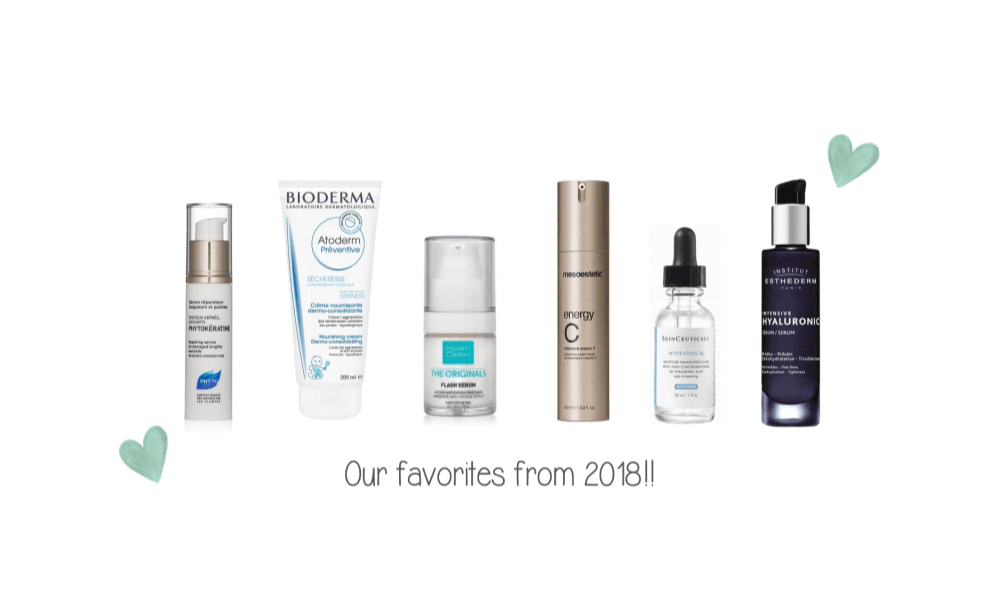 Favorite cosmetics from 2018